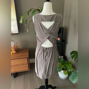 Left on Houston Tan Mini Dress